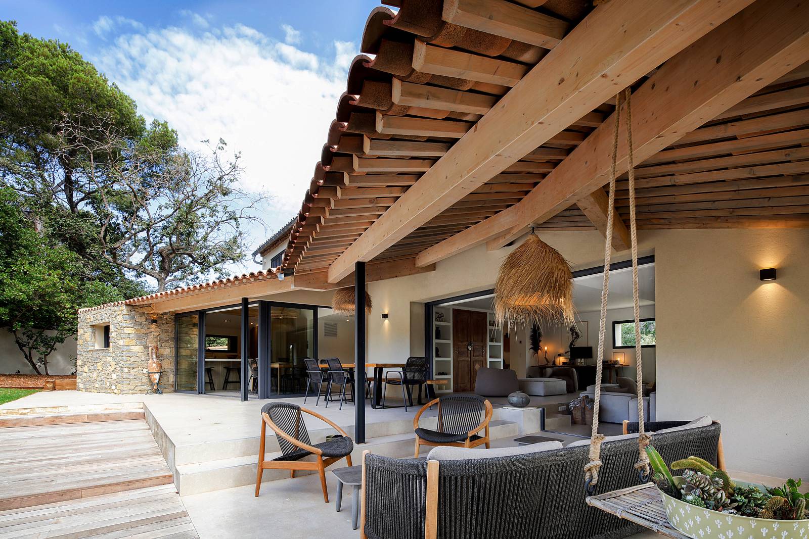 Villa S. Rénovation et extension d'une villa près de Sanary-sur-Mer dans le Var en région PACA